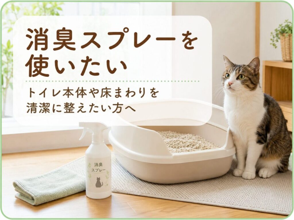 消臭スプレーを使いたい